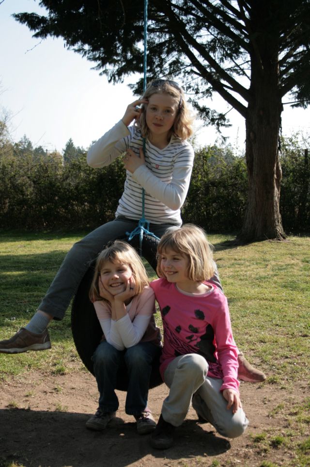 Kids being kids. It's allowed here at Le Chant!! guests.